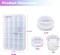 LET'S RESIN Resin Mold Silicone Kit with Resin Rolling Tray Mold, Ashtray Resin Jar Mold with Lid for Casting Resin,Epoxy Resin,DIY Storage Container
